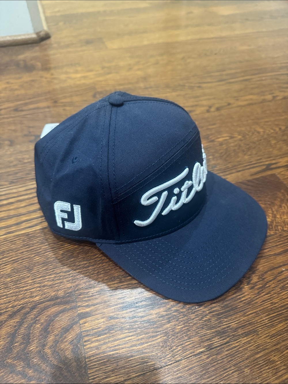 Titleist Navy Kids Snapback Cap with White Script Logo - Picture 3 of 4
